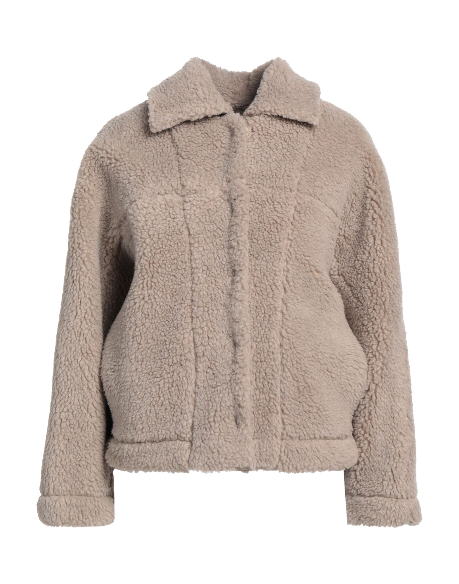 ALYSI Shearling- & Kunstfell Damen Beige von ALYSI