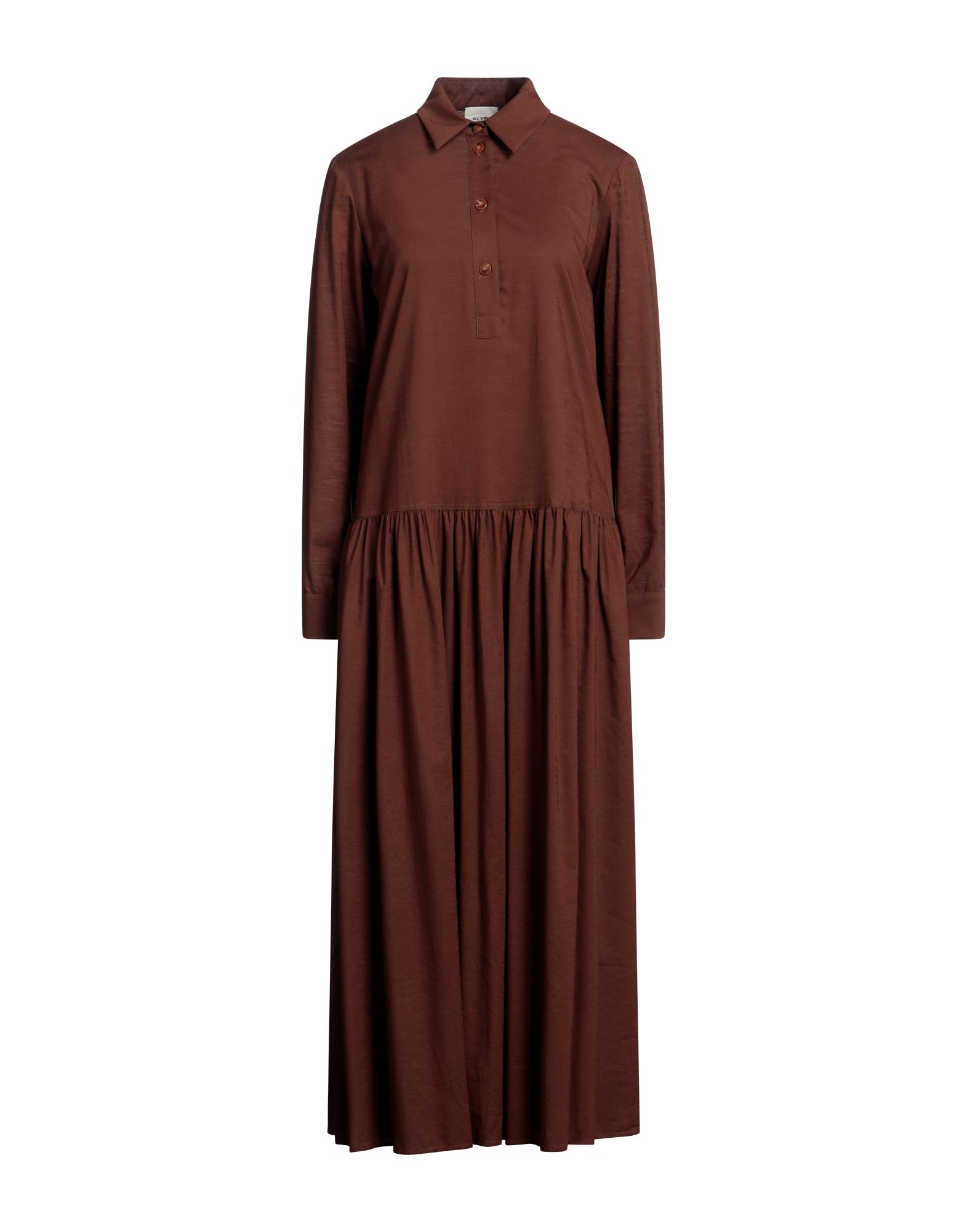 ALYSI Maxi-kleid Damen Braun von ALYSI