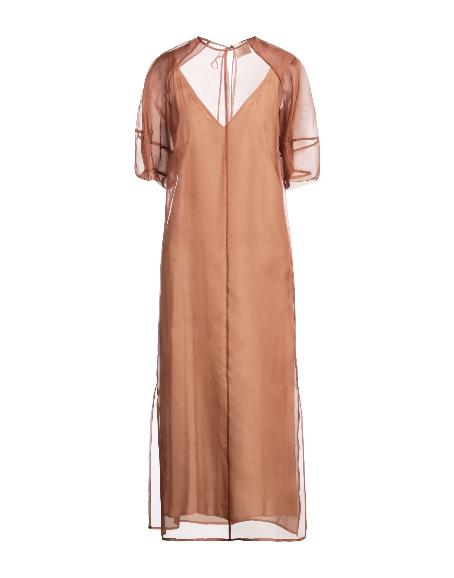 ALYSI Maxi-kleid Damen Braun ALYSI Maxi-kleid Damen Braun von ALYSI