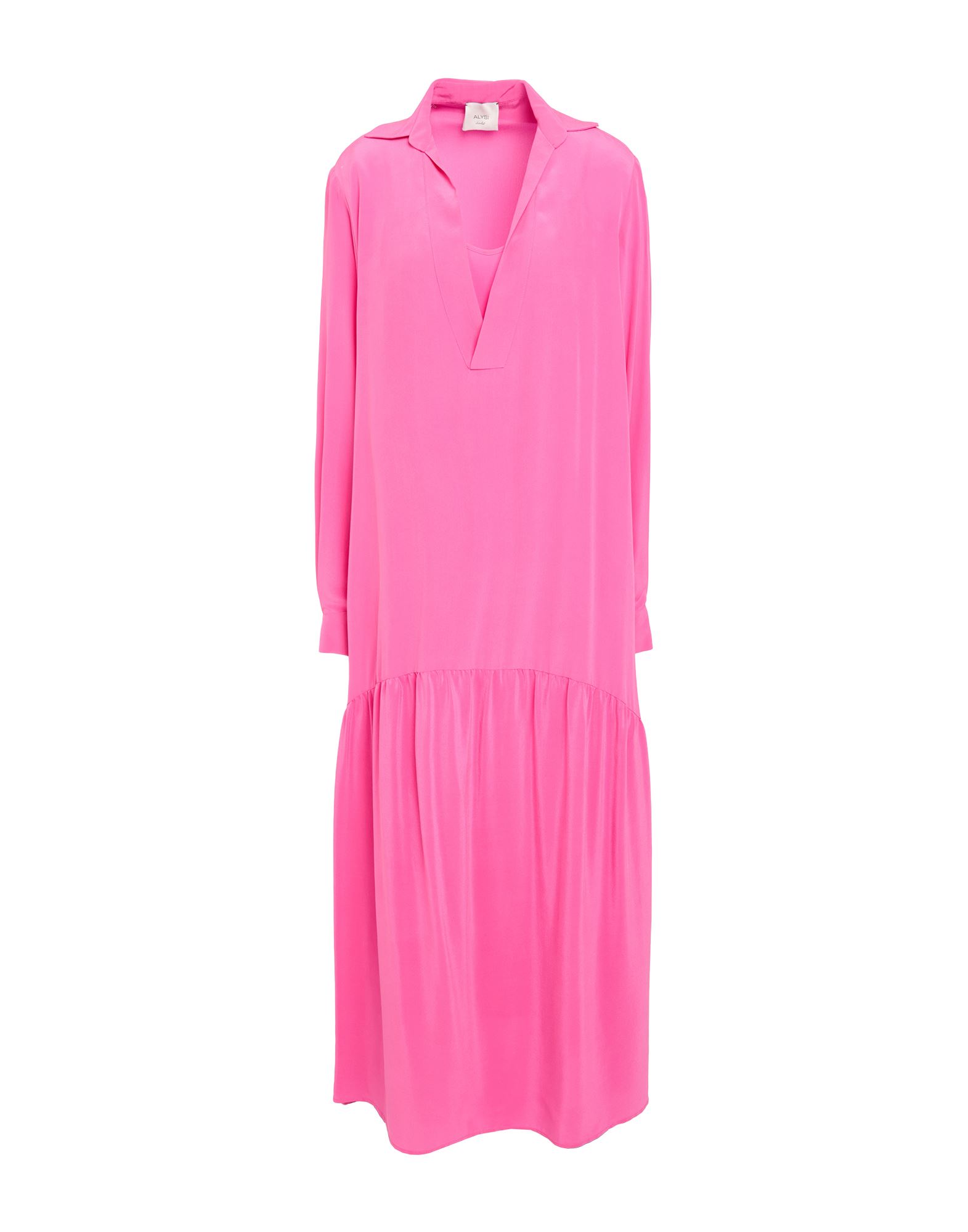 ALYSI Maxi-kleid Damen Fuchsia von ALYSI