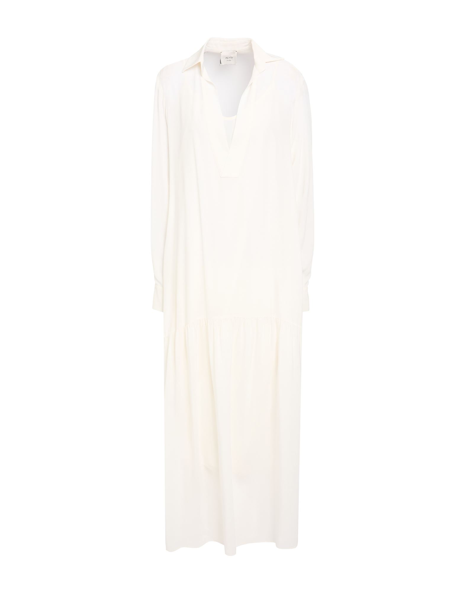 ALYSI Maxi-kleid Damen Weiß von ALYSI