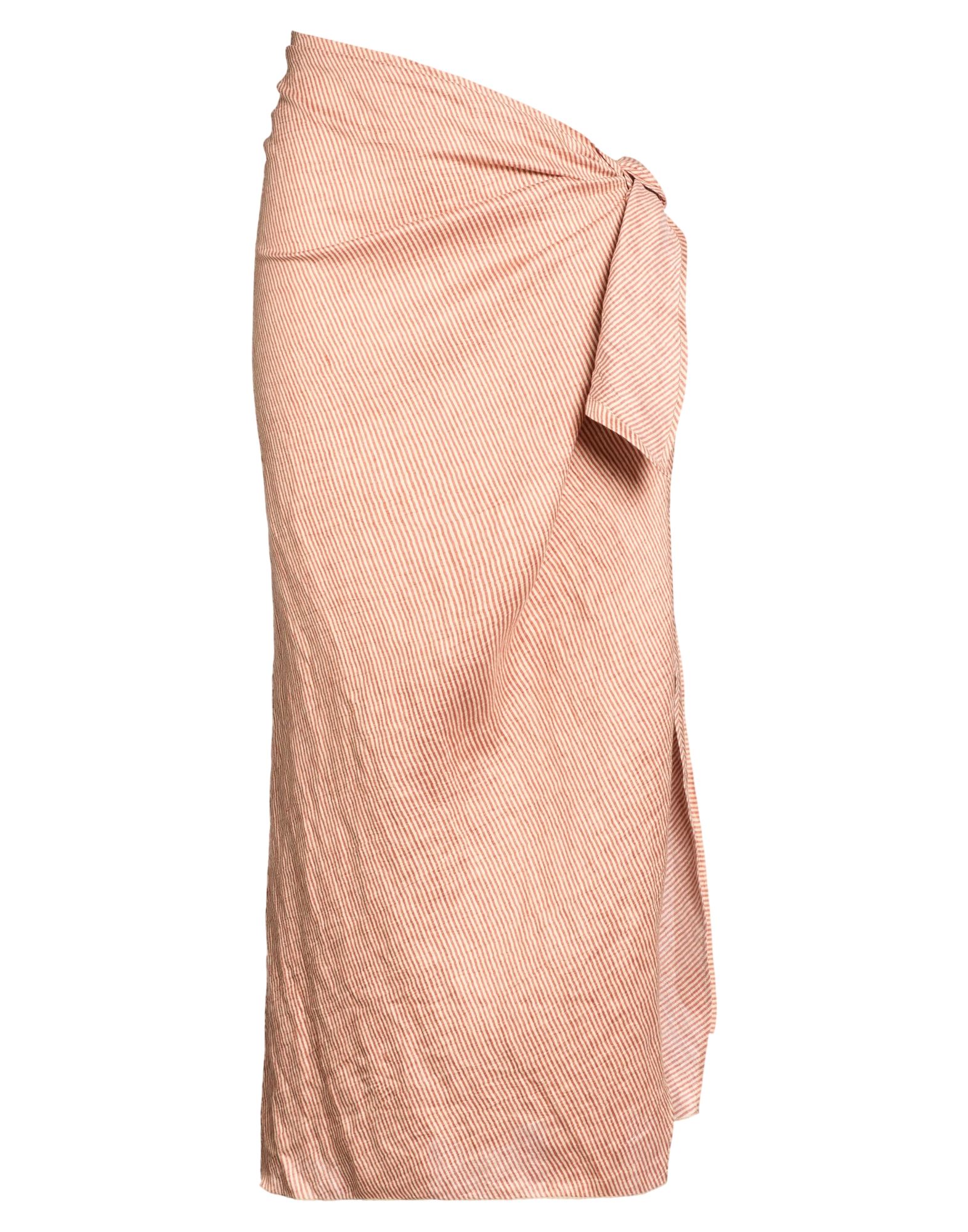 ALYSI Maxi-rock Damen Rostrot von ALYSI