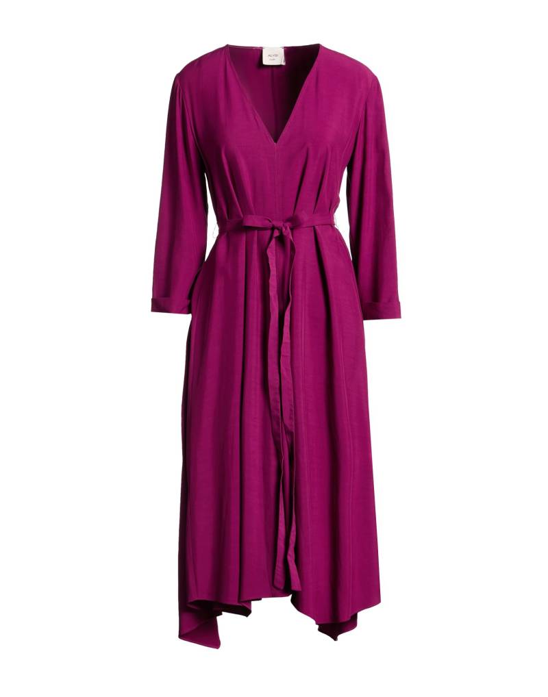 ALYSI Midi-kleid Damen Malve von ALYSI