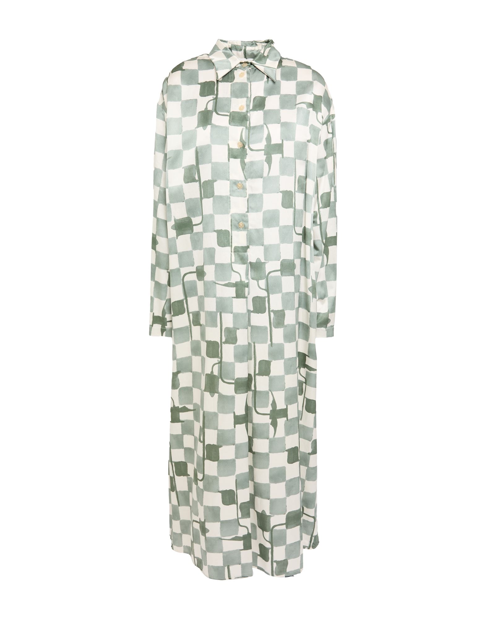 ALYSI Midi-kleid Damen Säuregrün von ALYSI