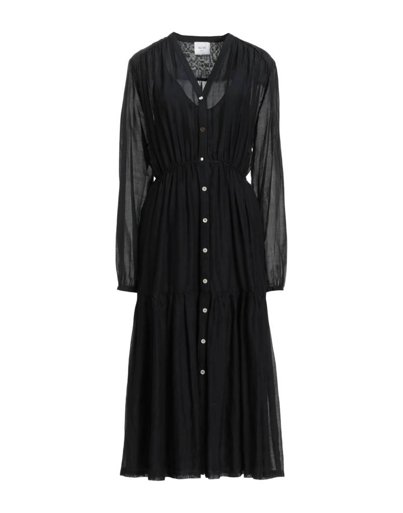 ALYSI Midi-kleid Damen Schwarz von ALYSI