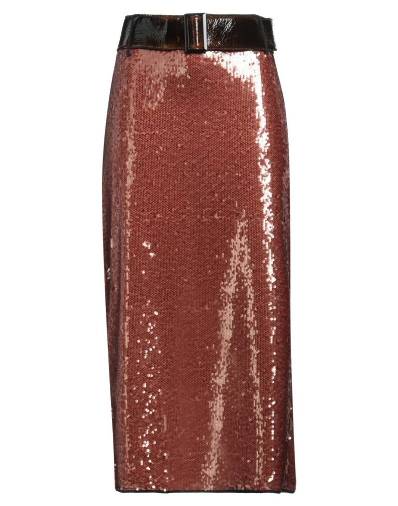 ALYSI Midi-rock Damen Rostrot von ALYSI