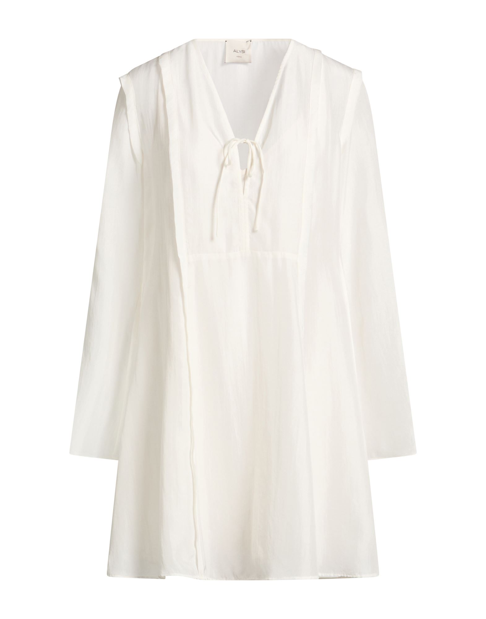 ALYSI Mini-kleid Damen Cremeweiß von ALYSI