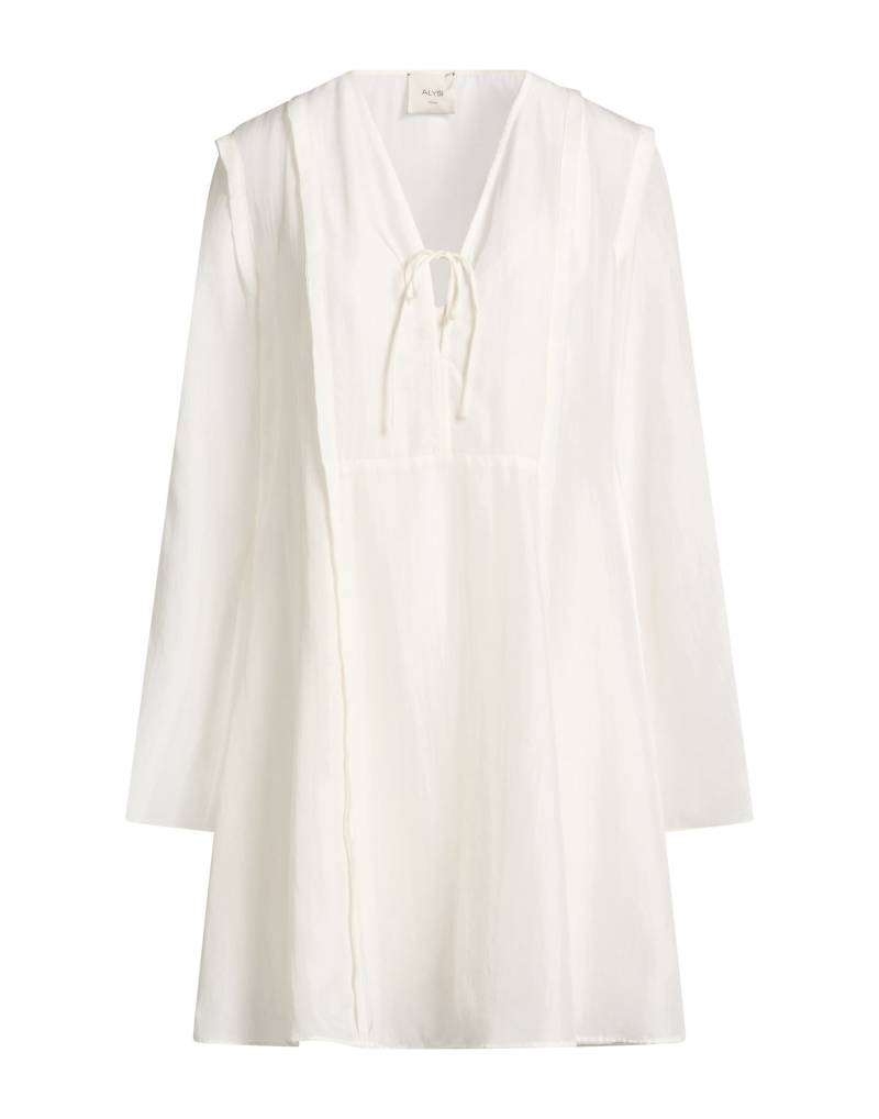 ALYSI Mini-kleid Damen Cremeweiß von ALYSI