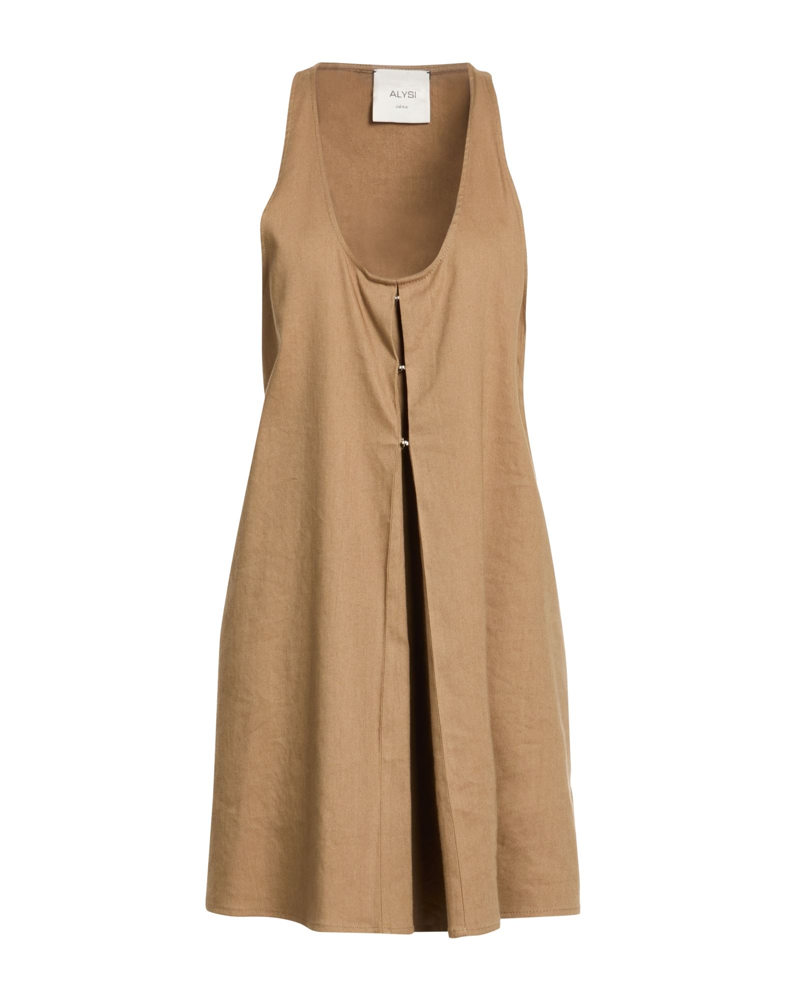 ALYSI Mini-kleid Damen Khaki von ALYSI