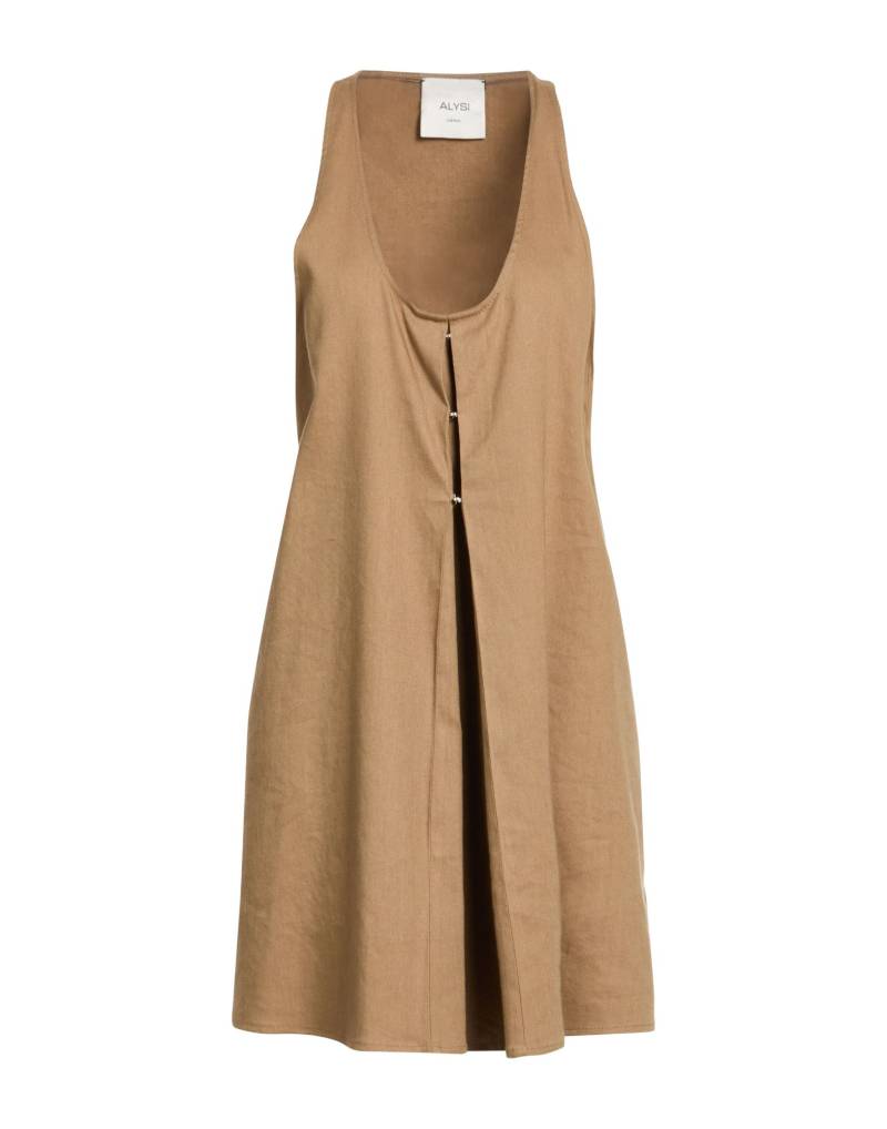 ALYSI Mini-kleid Damen Khaki von ALYSI