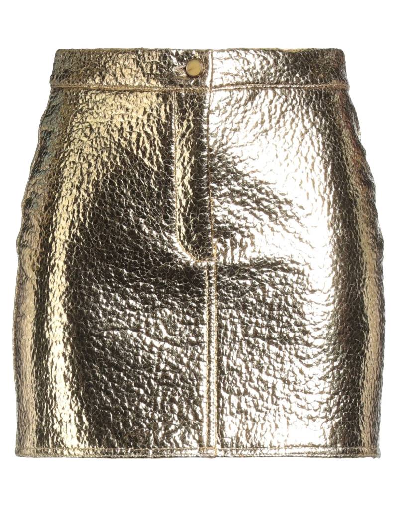 ALYSI Minirock Damen Gold von ALYSI