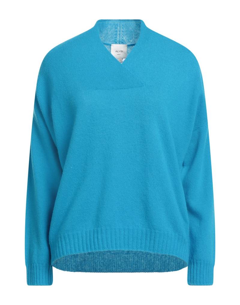 ALYSI Pullover Damen Azurblau von ALYSI