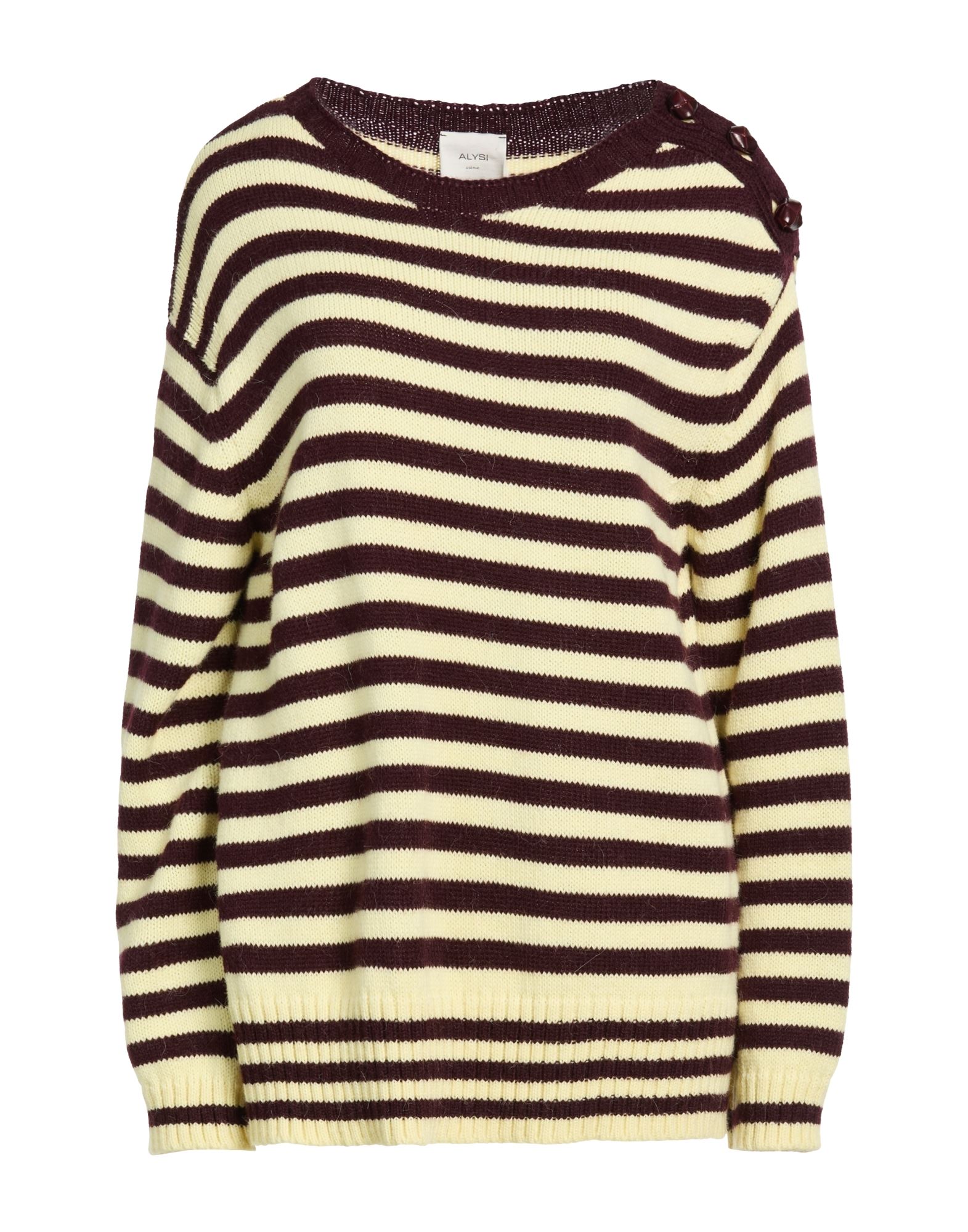 ALYSI Pullover Damen Schokobraun von ALYSI