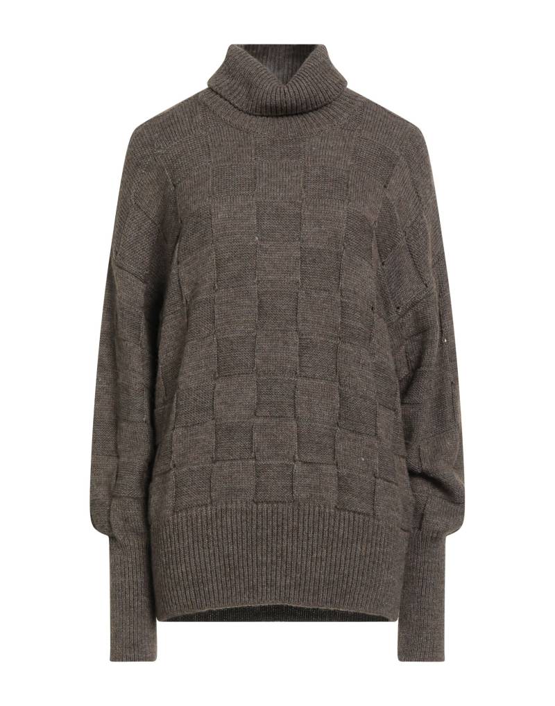 ALYSI Rollkragenpullover Damen Braun von ALYSI