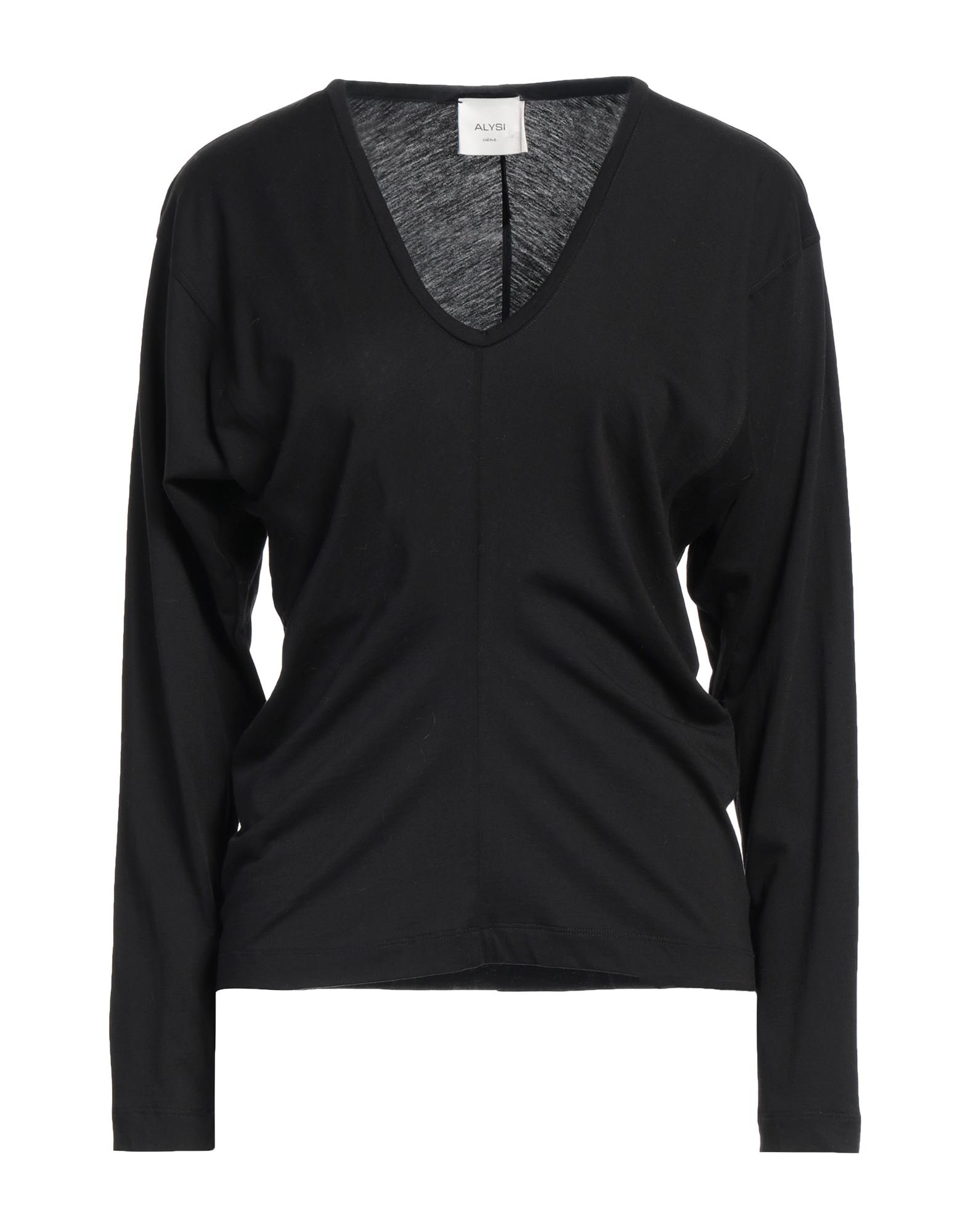 ALYSI T-shirts Damen Schwarz ALYSI T-shirts Damen Schwarz von ALYSI