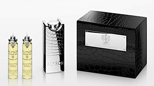 ALYSONOLDOINI ALYSON Chocman Mint Eau De Parfum pour homme, natürlicher Vaporizer – 3 x 20 ml (60 ml) nachfüllbar von ALYSONOLDOINI