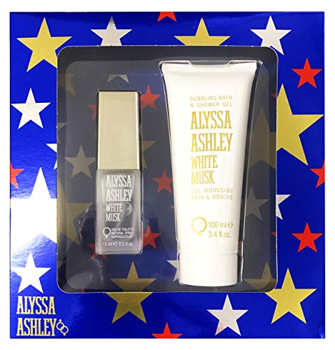 Alyssa Ashley Geschenkbox White Musk Eau de Toilette 15ml + Körper 100ml von ALYSSA ASHLEY