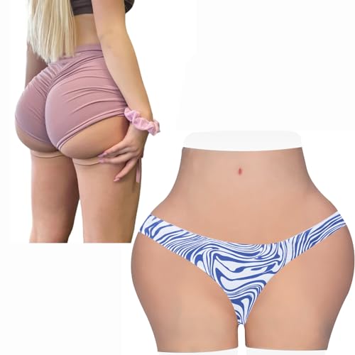ALZRGORA Crossdressers Silikon Panty Hüften Körper Shaper Enhancer Unterwäsche für Crossdressing Transgender Dragqueen von ALZRGORA