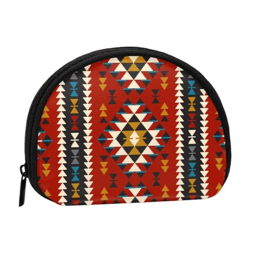 Aztekischer Navajo-Indianer aus dem Südwesten Amerikas, Brieftasche Shell Make-up Tasche Frauen Aufbewahrungstasche Kleine Geldbörse Shell Wechseltasche von ALZVULG