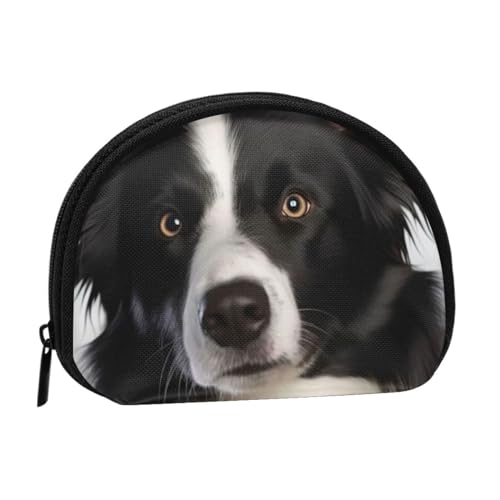 Border Collie, Brieftasche Shell Make-up Tasche Frauen Aufbewahrungstasche Kleine Geldbörse Shell Wechseltasche von ALZVULG