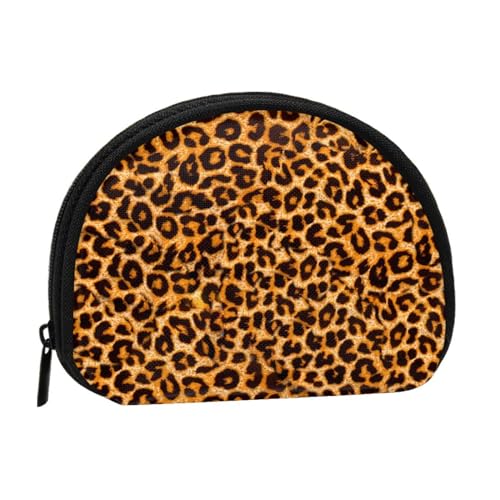 Leopard, Brieftasche Shell Make-up Tasche Frauen Aufbewahrungstasche Kleine Geldbörse Shell Wechseltasche von ALZVULG