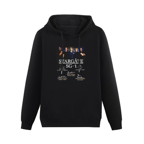 Stargate Sg1 Michael Shanks Daniel Jacksonm Richard Dean Anderson Jack Christopher Judge Teal'C Men's Hoodies Black Sweatshirt XXL Stargate Sg1 Michael Shanks Daniel Jacksonm Richard Dean Anderson Jack Christopher Judge Teal'C Men's Hoodies Black Sweatshirt XXL von ALturn