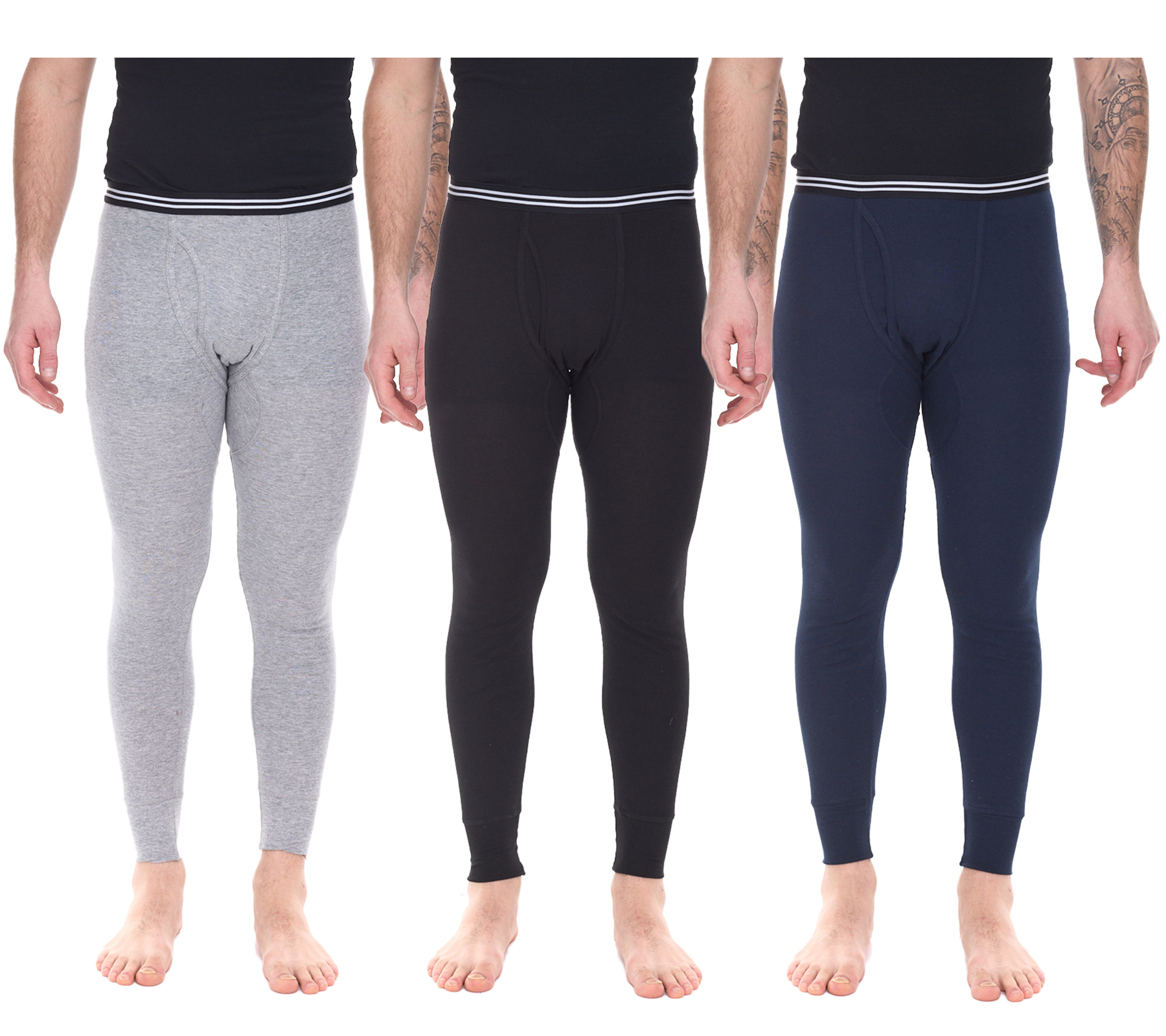 AM LEGEND Herren Ski-Unterhose nachhaltige lange Unterhose aus reiner Baumwolle 26183 in Navy, Grau oder Schwarz AM LEGEND Herren Ski-Unterhose nachhaltige lange Unterhose aus reiner Baumwolle 26183 in Navy, Grau oder Schwarz von AM LEGEND