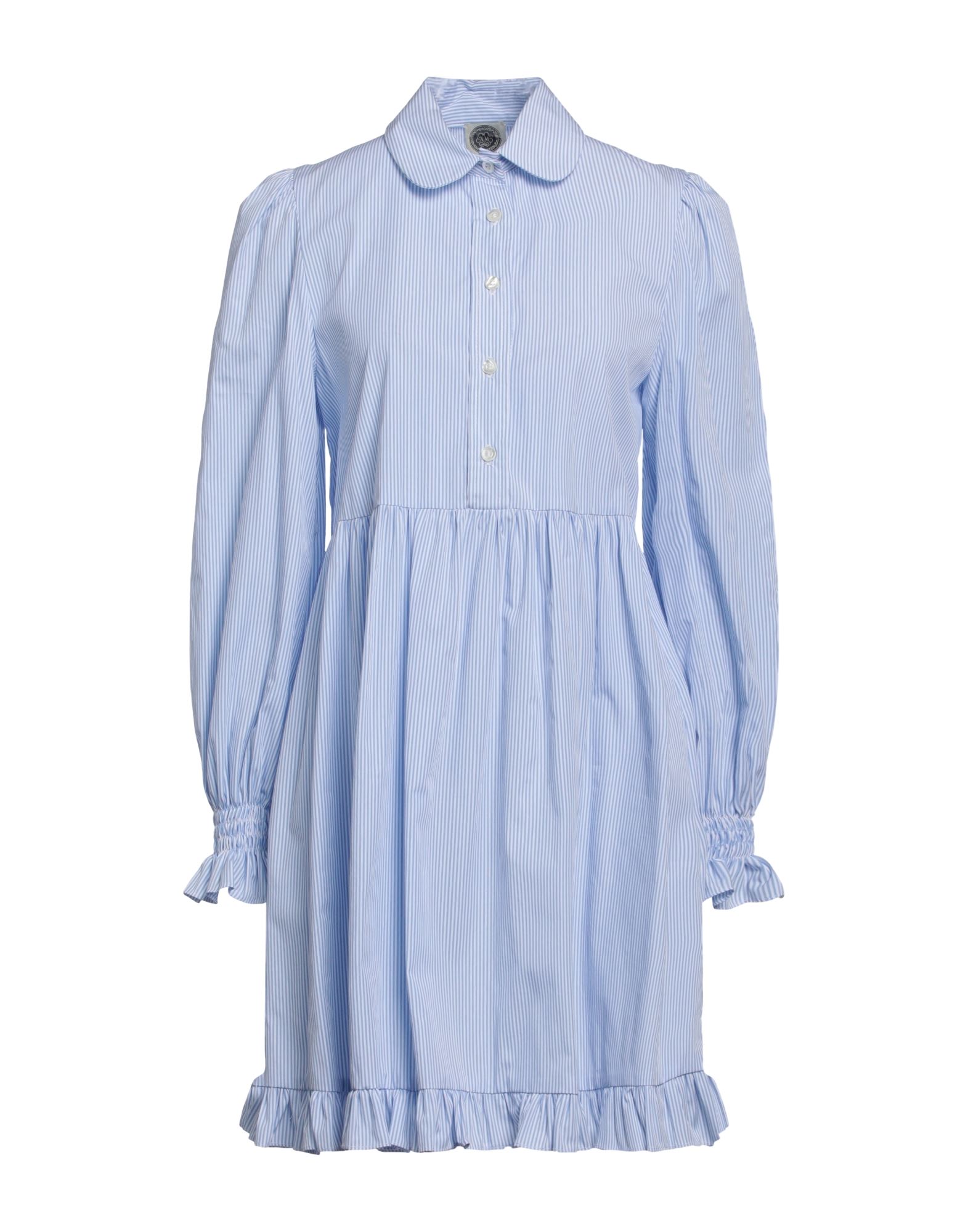 Mini-kleid Damen Taubenblau von AM