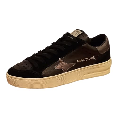 AMA BRAND Deluxe, Slam, Luxury Sneaker, modische Schuhe, Schwarz , 43 EU AMA BRAND Deluxe, Slam, Luxury Sneaker, modische Schuhe, Schwarz , 43 EU von AMA BRAND