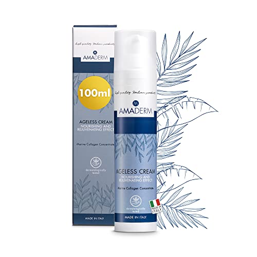 AMADERM Ageless Cream Men 100ml | Anti-Falten- und Anti-Age-Gesichtscreme | MADE IN ITALY Meereskollagen mit Hyaluronsäure, Vitamin E, Peptiden und Shea Butter | Analysis PHENOSSIETHANOLFREI AMADERM Ageless Cream Men 100ml | Anti-Falten- und Anti-Age-Gesichtscreme | MADE IN ITALY Meereskollagen mit Hyaluronsäure, Vitamin E, Peptiden und Shea Butter | Analysis PHENOSSIETHANOLFREI von AMADERM
