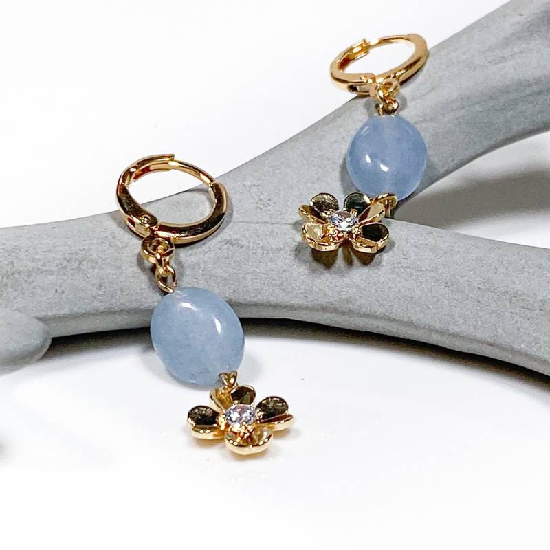 "Florentin" Vergoldet 18K Ohrringe, Hohe Qualität Auf Messing von AMADEUSCREATION