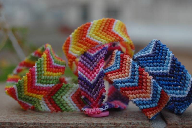 Makramee Armband | Schmuck von AMAKLARA