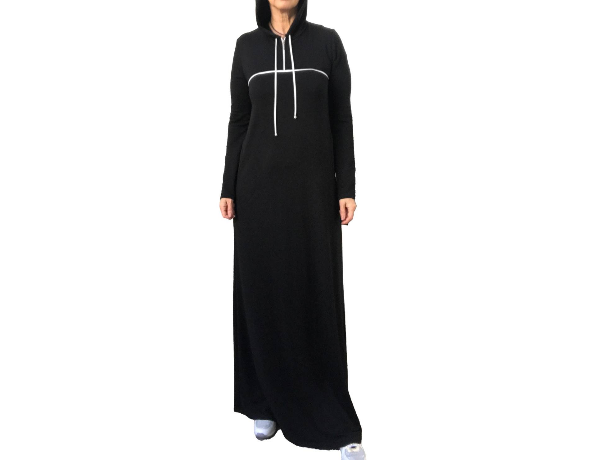 Amal Muslim. Langes Sportliches Damenkleid. Xs-4Xl. Baumwolle. Usa. Modell 08 Amal Muslim. Langes Sportliches Damenkleid. Xs-4Xl. Baumwolle. Usa. Modell 08 von AMALMUSLIM