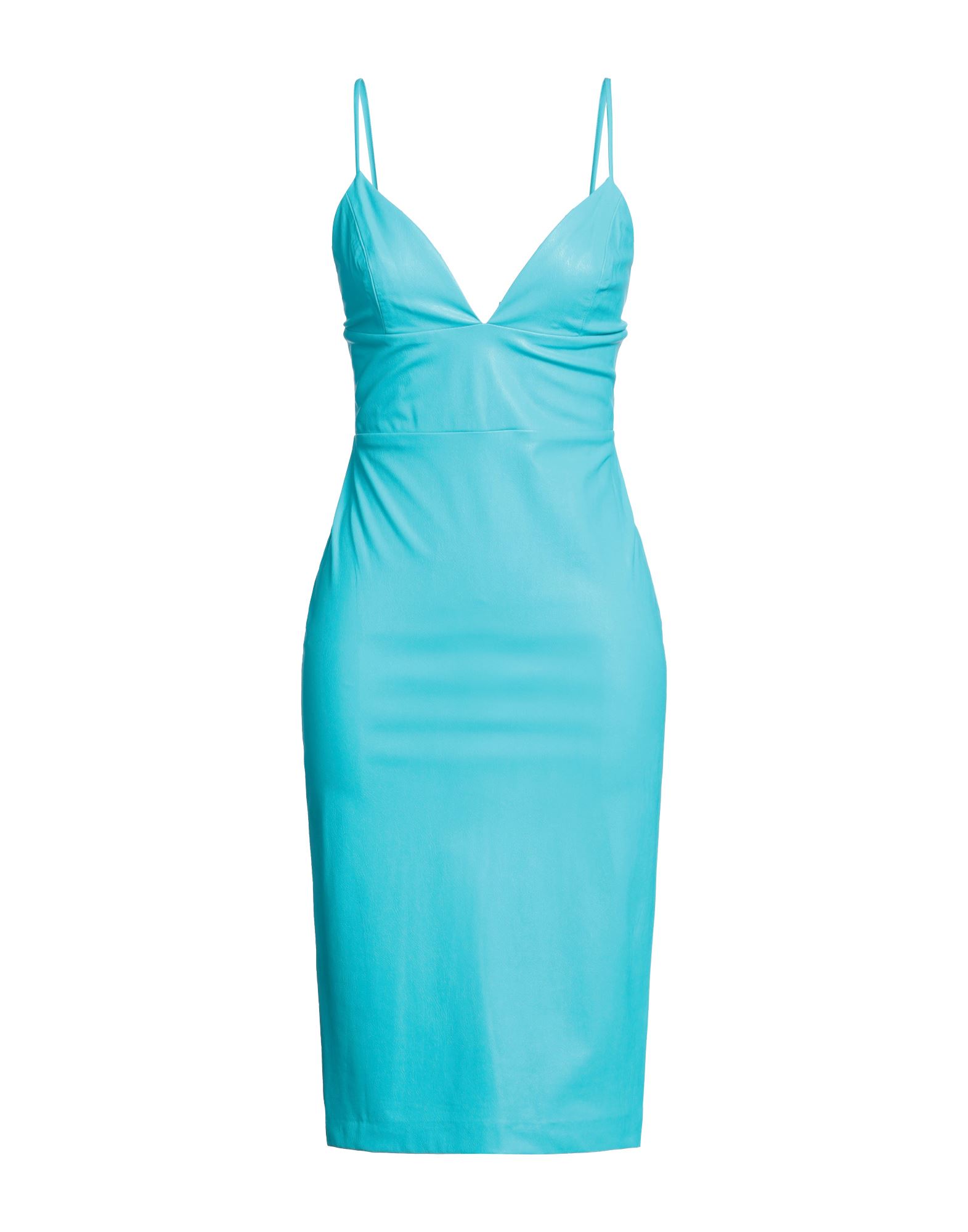 AMANDA UPRICHARD Midi-kleid Damen Azurblau von AMANDA UPRICHARD