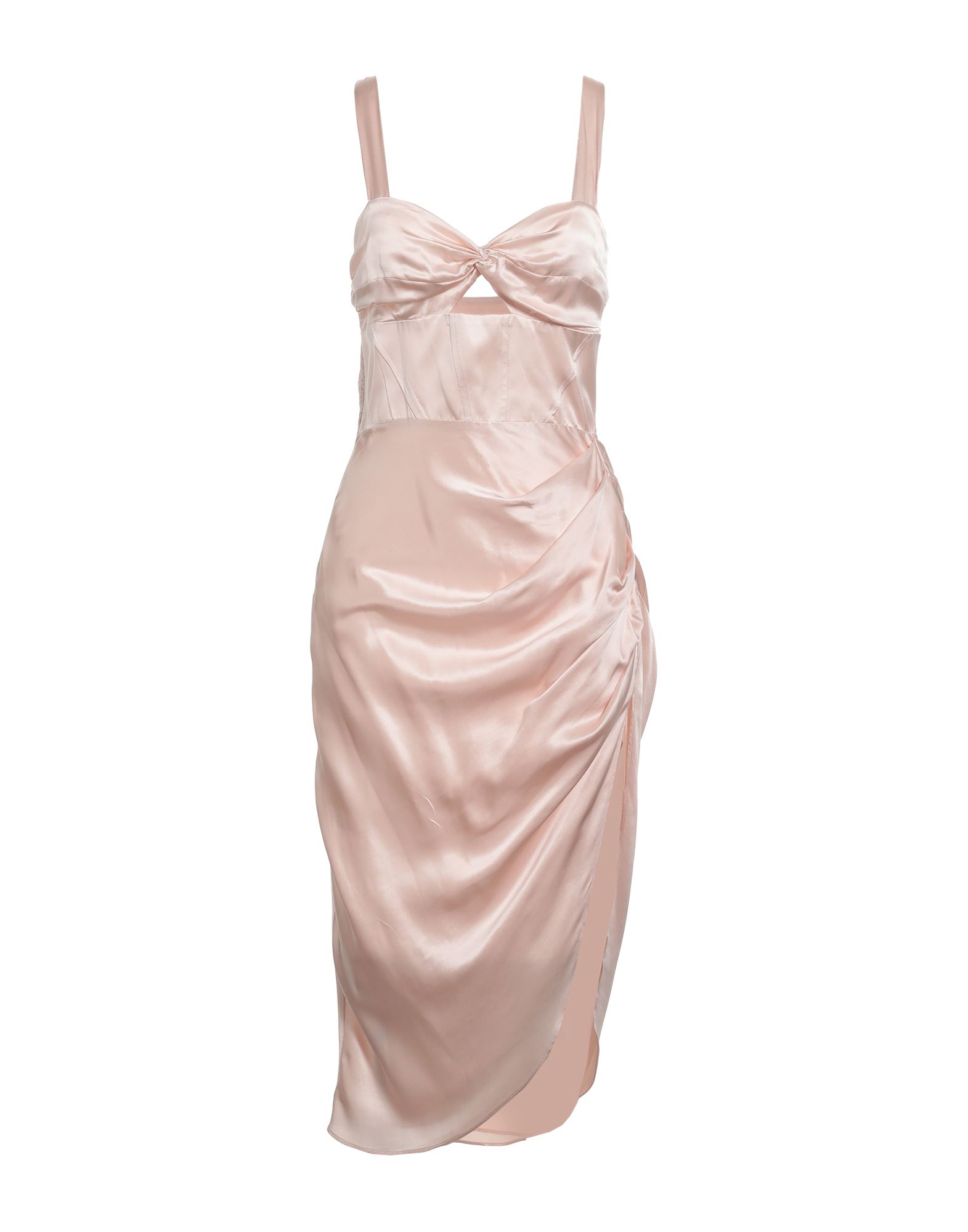 AMANDA UPRICHARD Midi-kleid Damen Hellrosa von AMANDA UPRICHARD