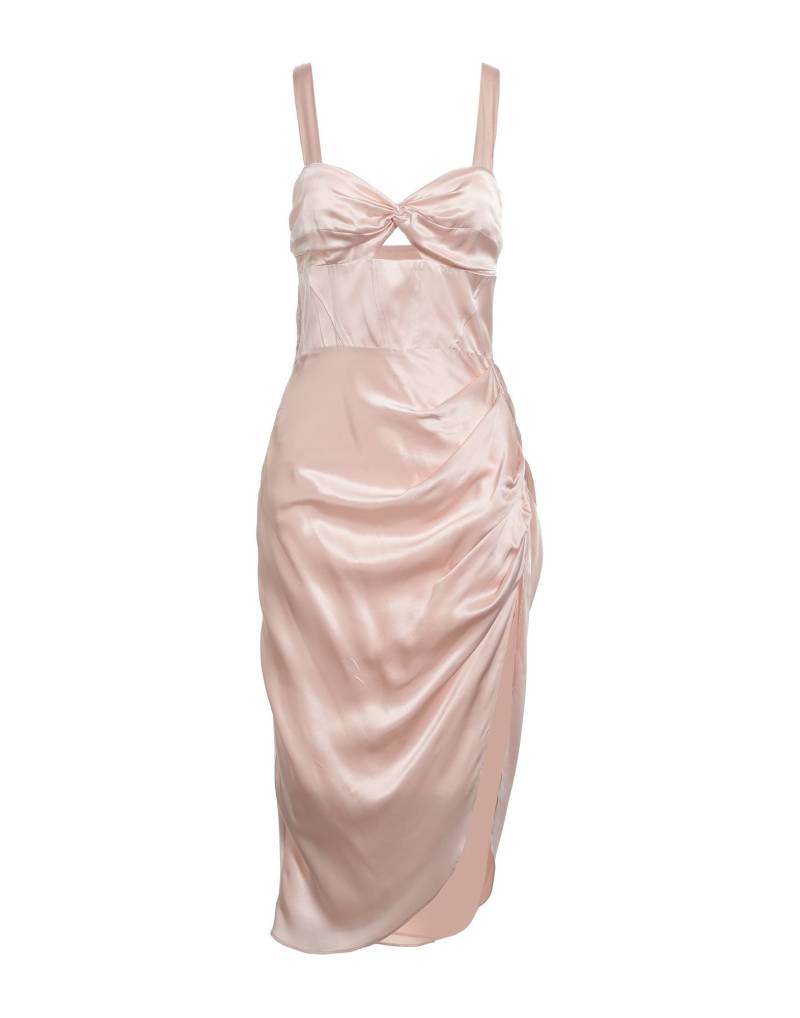 AMANDA UPRICHARD Midi-kleid Damen Hellrosa von AMANDA UPRICHARD