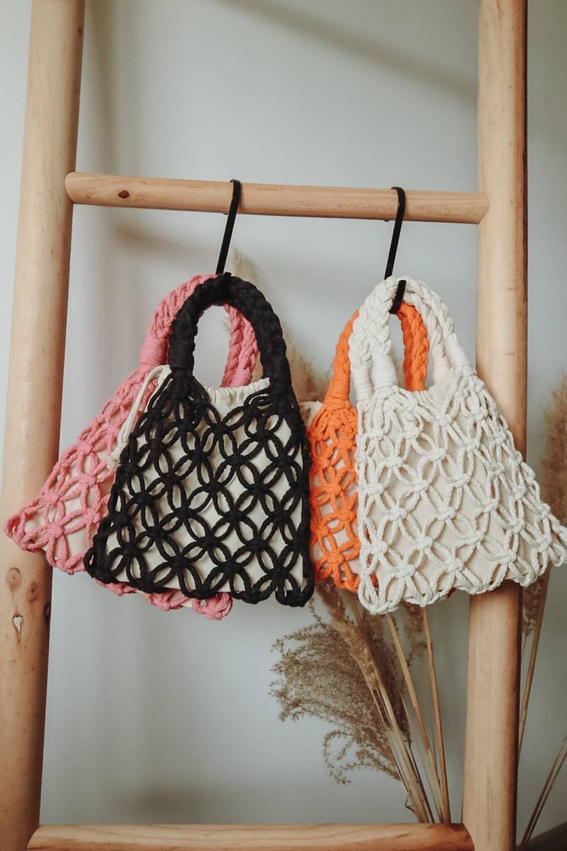 Macrame Summer Bag ‚Ida' von AMANOat