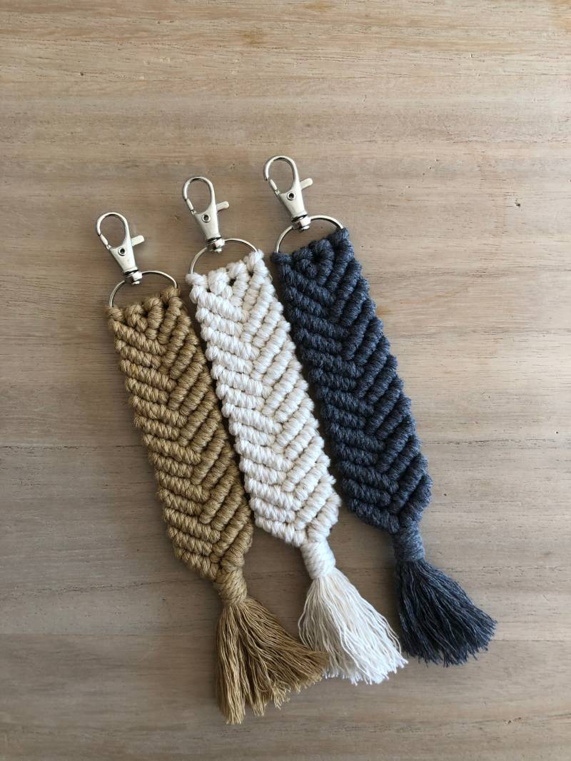 Makramee Schlüsselanhänger von AMANOat