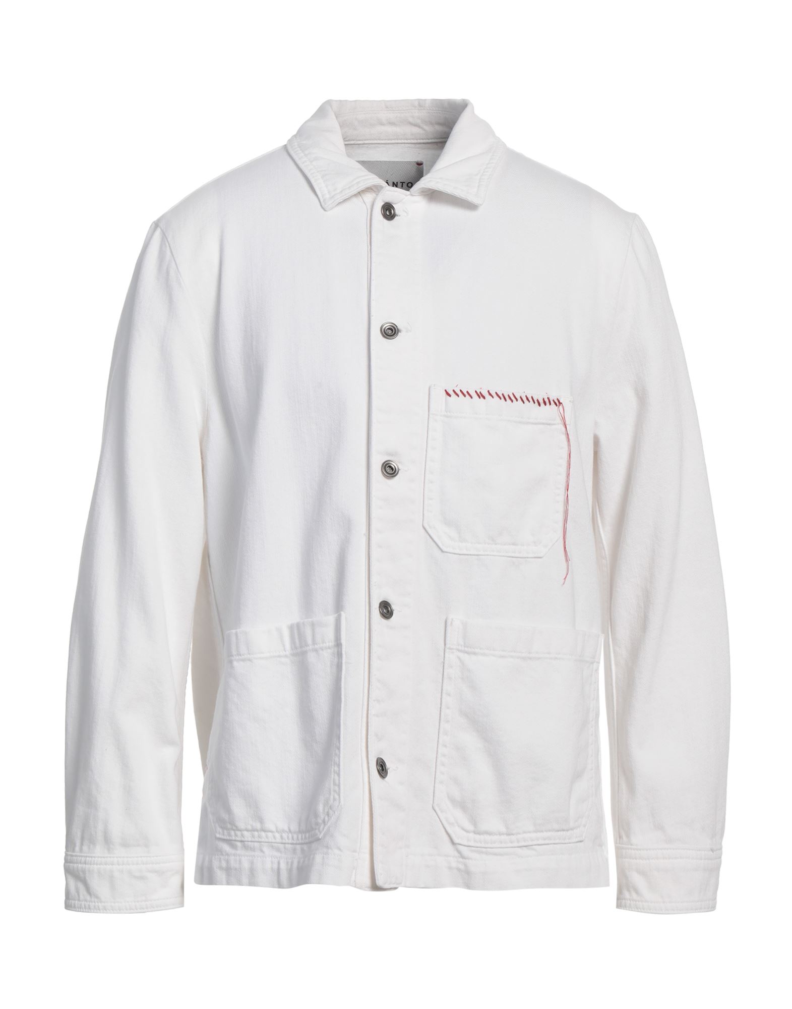 AMARANTO Jeanshemd Herren Weiß von AMARANTO