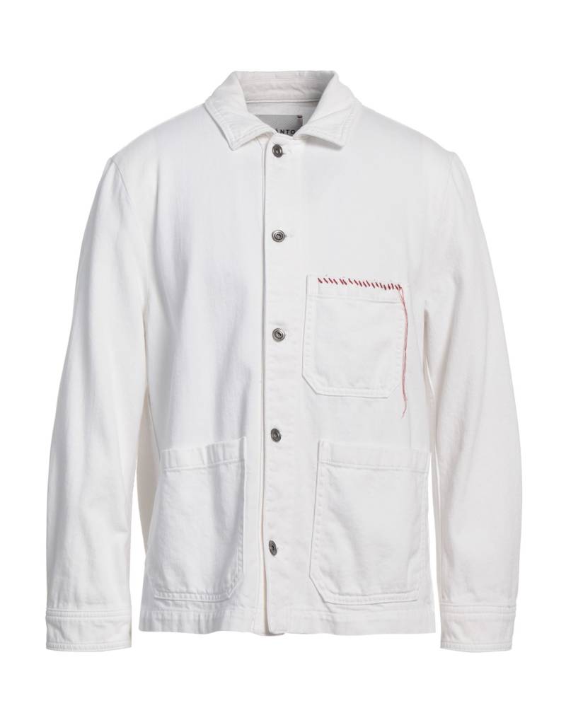 AMARANTO Jeanshemd Herren Weiß von AMARANTO