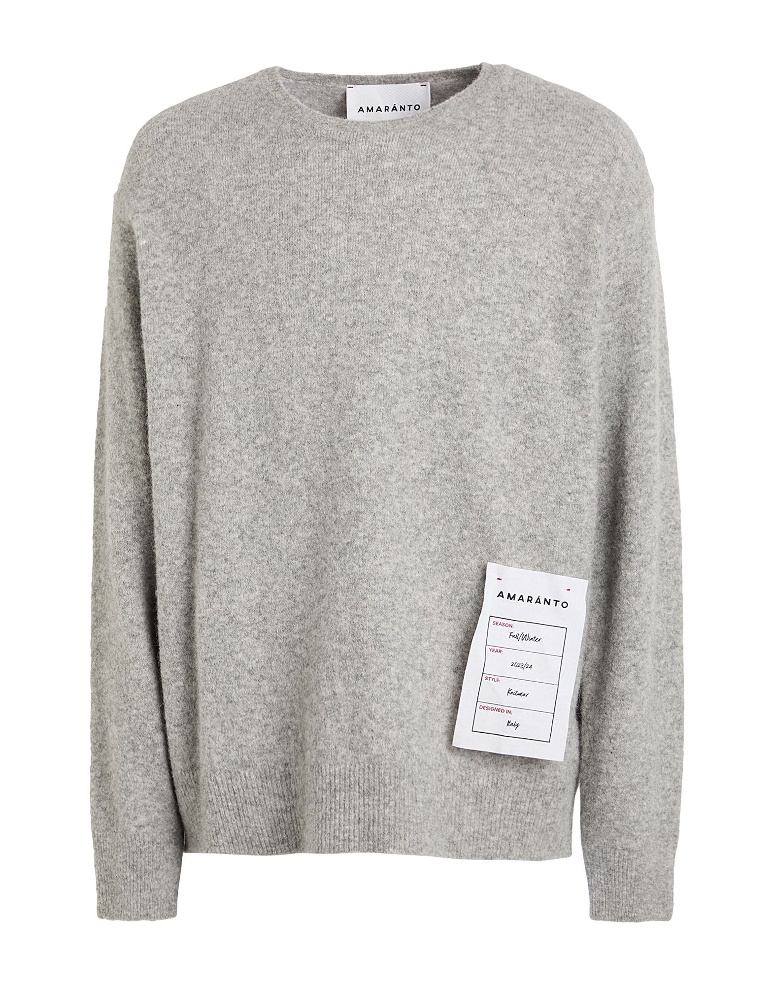 AMARANTO Pullover Herren Hellgrau von AMARANTO