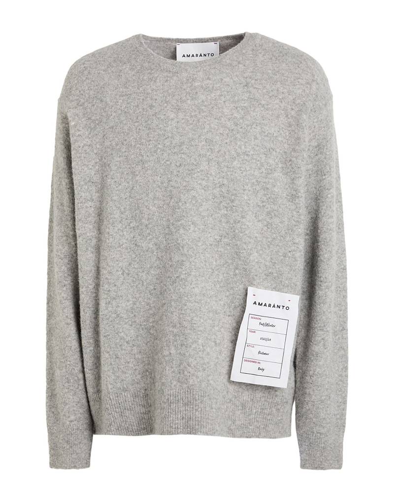 AMARANTO Pullover Herren Hellgrau von AMARANTO