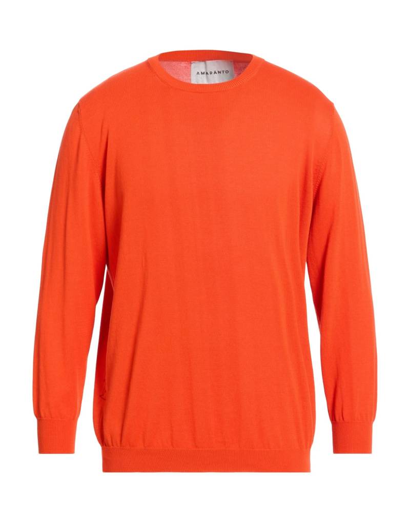 AMARANTO Pullover Herren Orange von AMARANTO