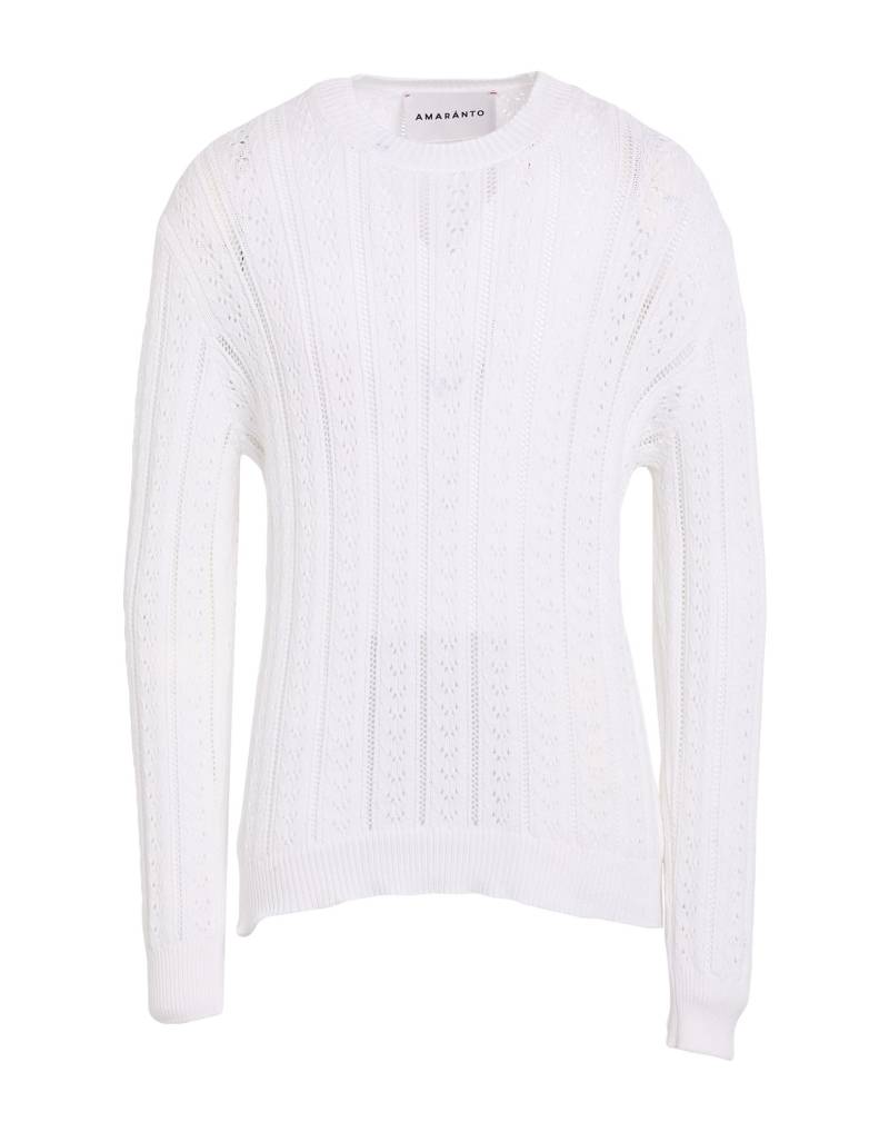 AMARANTO Pullover Herren Weiß AMARANTO Pullover Herren Weiß von AMARANTO