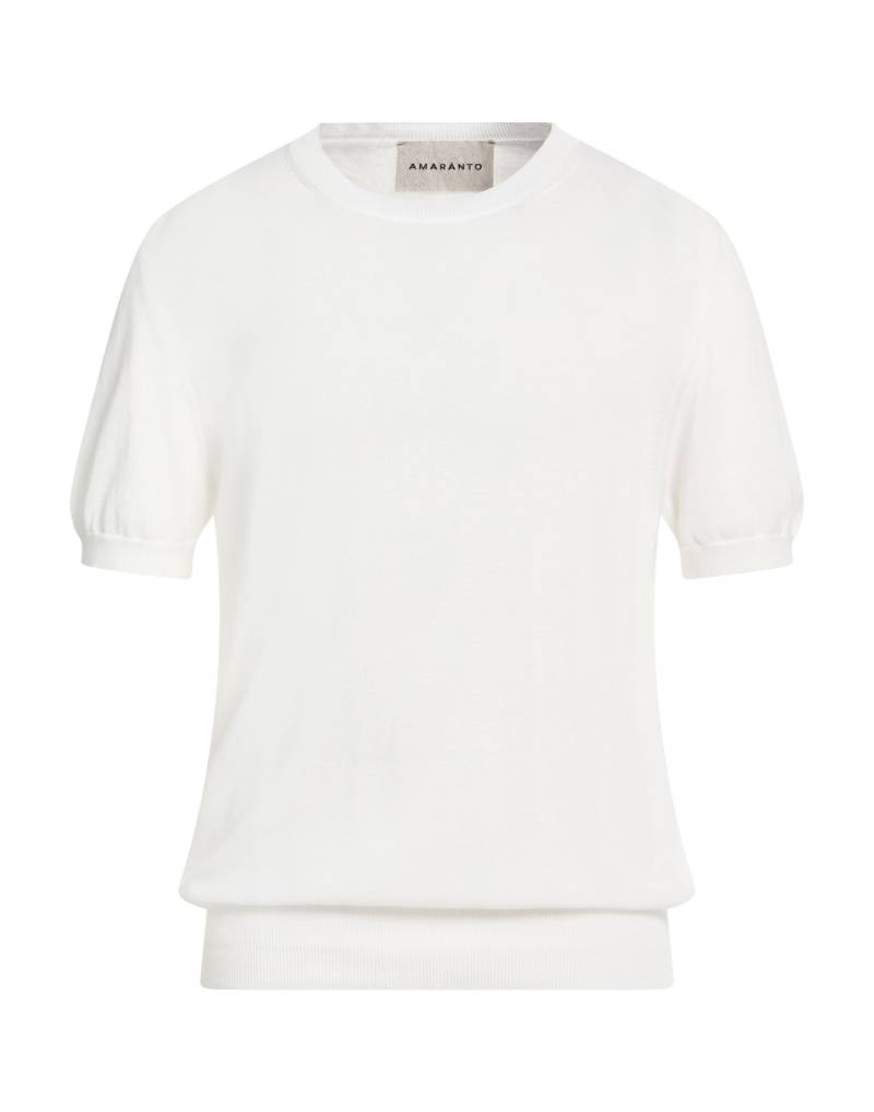 AMARANTO Pullover Herren Weiß von AMARANTO
