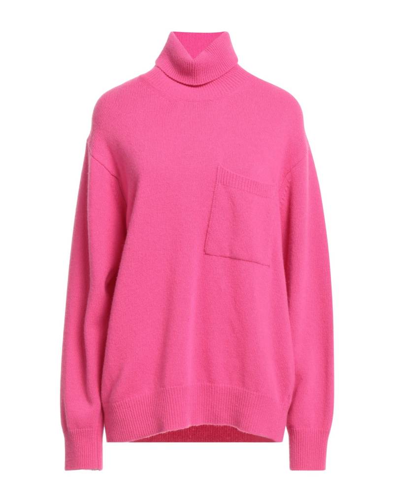AMARANTO Rollkragenpullover Damen Fuchsia von AMARANTO