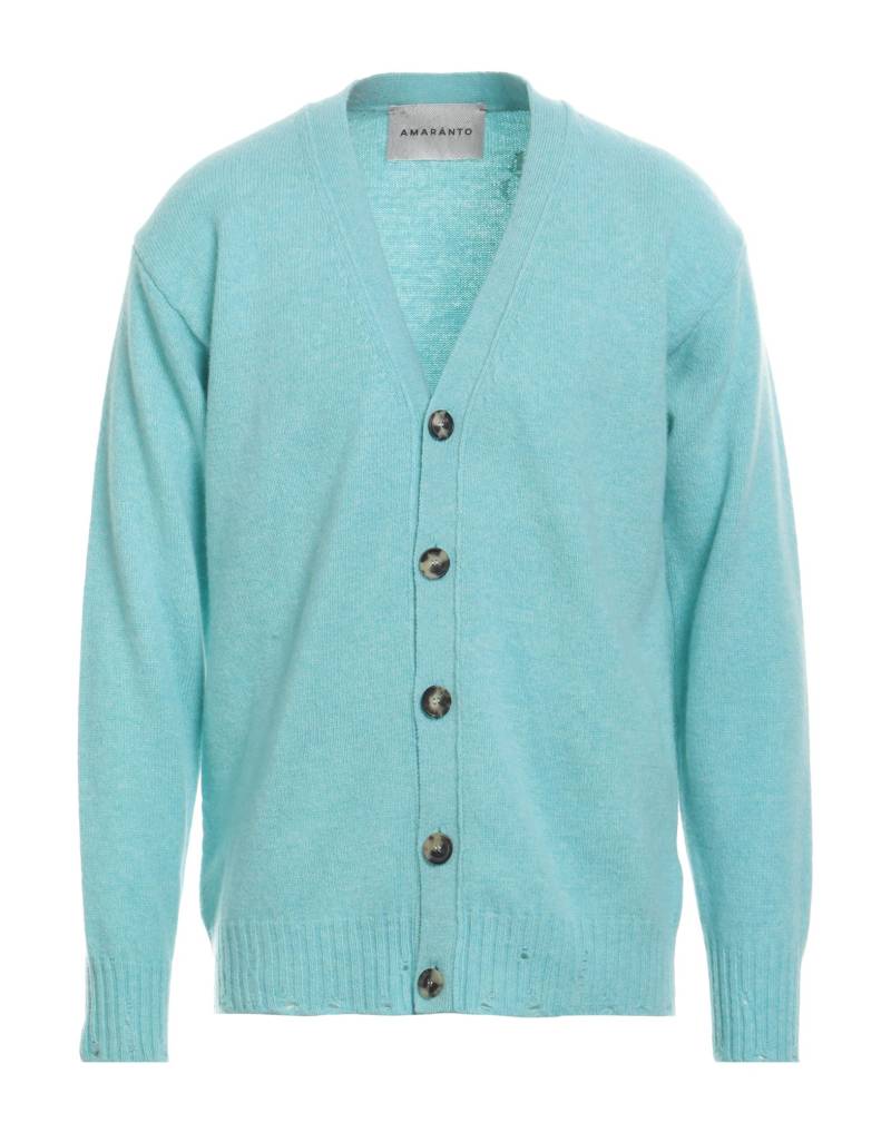 AMARANTO Strickjacke Herren Tūrkis von AMARANTO