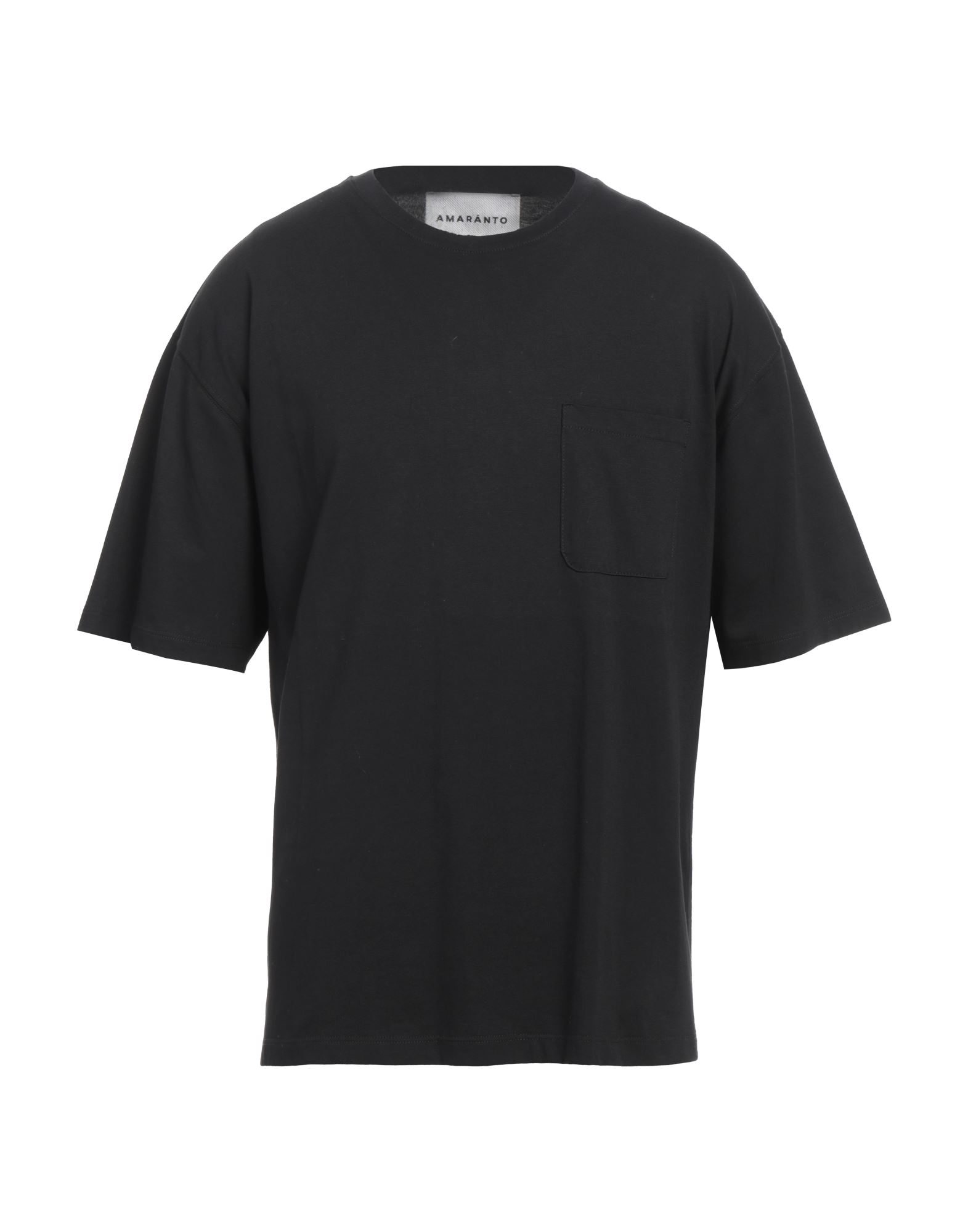 AMARANTO T-shirts Herren Schwarz AMARANTO T-shirts Herren Schwarz von AMARANTO