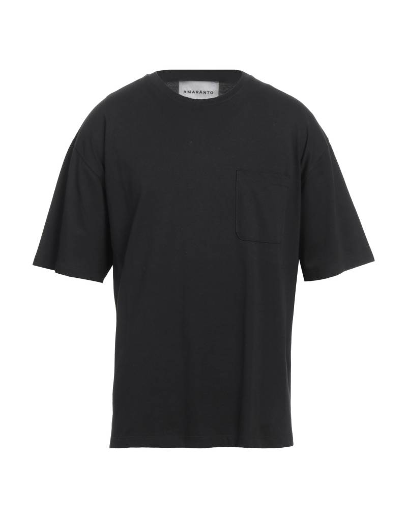 AMARANTO T-shirts Herren Schwarz AMARANTO T-shirts Herren Schwarz von AMARANTO