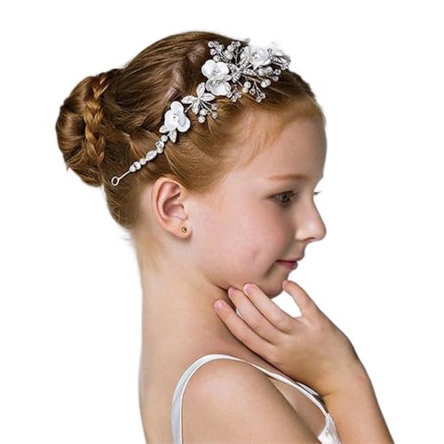 Haarkronen für Frauen, Baby, Mädchen, Haarband, Kleid, Hochzeit, Baby, Kinder, Hochzeit, Brautjungfer, Braut-Tiara, Perlen-Haarband, Haarschmuck, Krone von AMAXRcsy